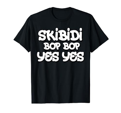 bop bop yes yes Camera man, Speaker man, Skibidi Toilet T-Shirt