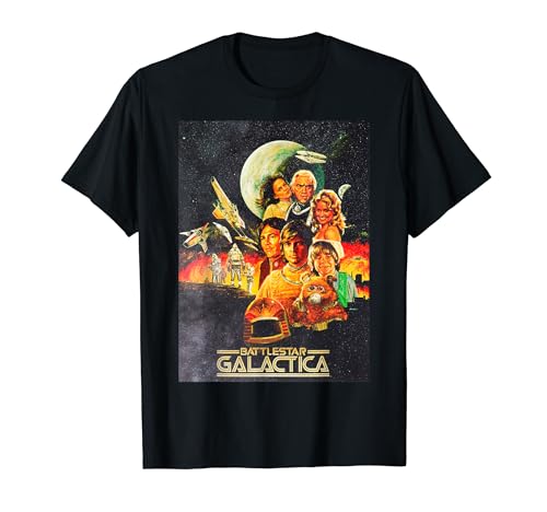Battlestar Galactica Vintage Poster T-Shirt
