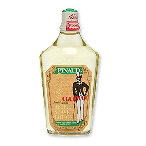 Clubman Classic Vanilla After Shave Lotion, 6 fl oz