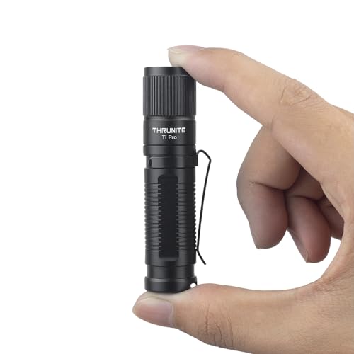 ThruNite Ti Pro AA & Rechargeable Mini Flashlight, High 1012 Lumens, Bright but Small Flashlight Powerful for Outdoor and EDC
