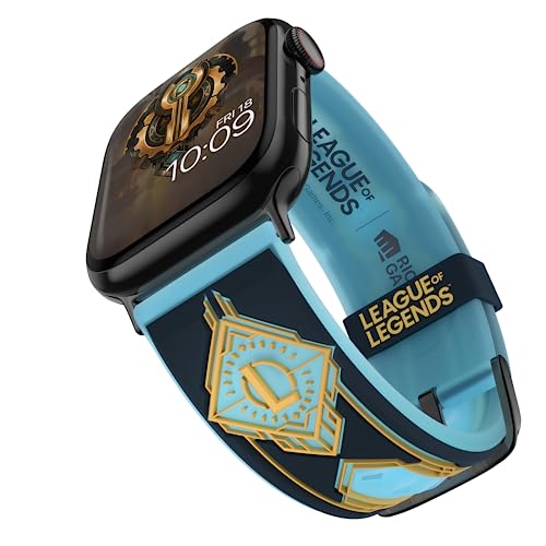 League of Legends Smartwatch Band - Officially Licensed, Compatible with Every Size & Series of Apple Watch (watch not included) - Hextech Magic