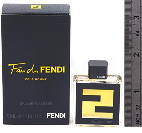 FENDI FAN DI FENDI POUR HOMME by Fendi for MEN: EDT .17 OZ MINI (note minis approximately 1-2 inches in height)
