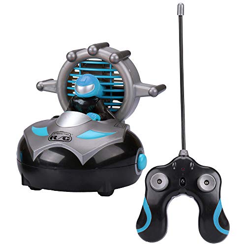 Kid Galaxy Remote Control Bump 'n Chuck Bumper Cars. RC Toy Game. 2 Radio Control Vehicles