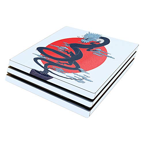 MightySkins Skin Compatible with Sony PS4 Pro Console - Dragon Bonsai | Protective, Durable, and Unique Vinyl Decal wrap Cover | Easy to Apply, Remove, and Change Styles | Made in The USA