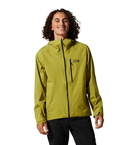 Mountain Hardwear Men's Stretch Ozonic Jacket, Moon Moss, M