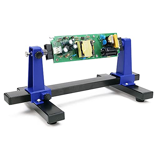 MMOBIEL Adjustable PCB Holder Circuit Board Holder Tool for Circuit Board Soldering Desoldering, Repair Tool 360° Degree Rotation