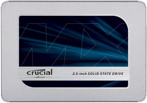Crucial MX500 250GB 3D NAND SATA 2.5 Inch Internal SSD, up to 560MB/s - CT250MX500SSD1