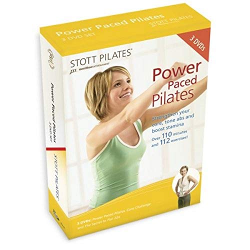 STOTT PILATES Power Paced Pilates 3 DVD Set