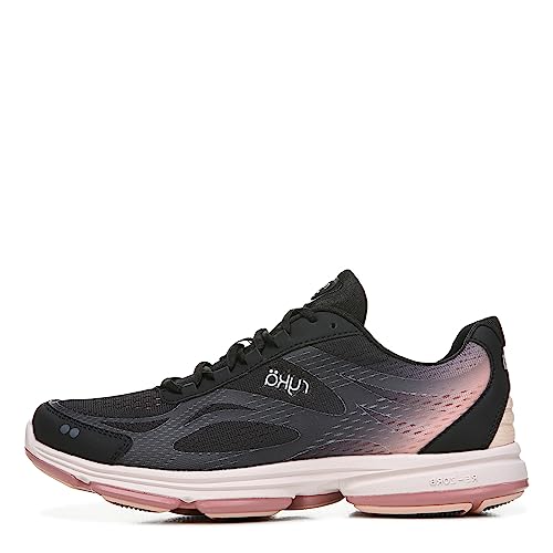 Ryka Women's Devotion Plus 2 Walking Shoe, Black Rose, 8 US