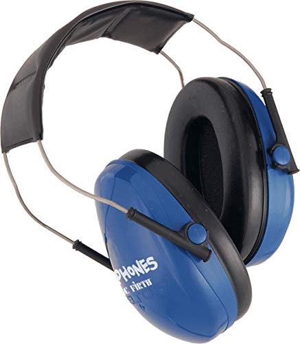Vic Firth Kidphones Non-electronic Isolation headphones For Kids, Blue