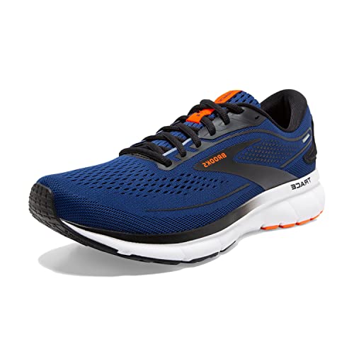 Brooks Men’s Trace 2 Neutral Running Shoe - Blue Depths/Black/White - 10.5 Medium