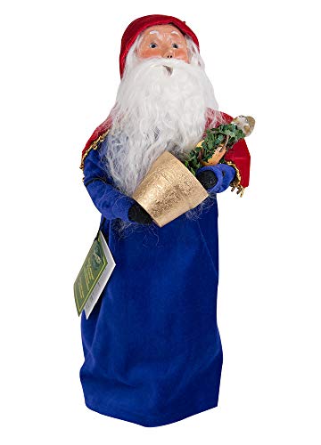 Byers' Choice Partridge Tree Santa Caroler Figurine 731 from The 12 Days of Christmas Collection