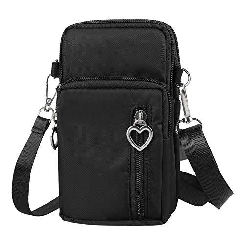 EEEKit Small Crossbody Bag for Women Men, Waterproof Crossbody Phone Bag Cell Phone Purse, Smartphone Shoulder Bag, Travel Phone Wallet Bag, Women's Crossbody Handbag, Mini Over Shoulder Handbag