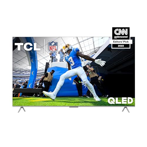 TCL 85-Inch Q6 QLED 4K Smart TV with Google TV, Streaming UHD, Dolby Vision, Dolby Atmos, HDR Pro+, Game Accelerator Enhanced Gaming, Voice Remote, Compatible with Alexa (85Q650G, 2023 Model)