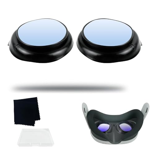 Glasses Spacer VR Lens Protector Anti-Scratch Myopia Frame Accessories Compatible with Meta Quest 3,Lens Protective Cover Frame for Meta Quest 3 Controller Headset Mirror Protective Eyewear Frame