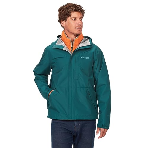 MARMOT Men's GORE-TEX Minimalist Jacket, Dark Jungle, Large
