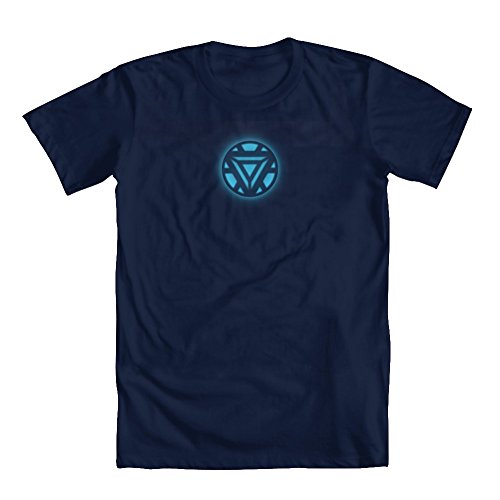 GEEK TEEZ Reactor Men's T-Shirt Blue X-Large