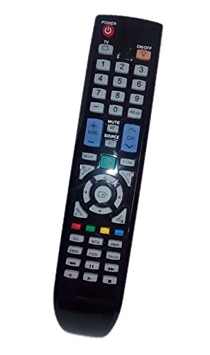 Replaced Remote Control Compatible for Samsung PL63A750T1FXSR UN40B6000VFUZA LN52B610A5FXZA LN37A550 PN50A650T1FXZA LN52B630N1FXZC TV