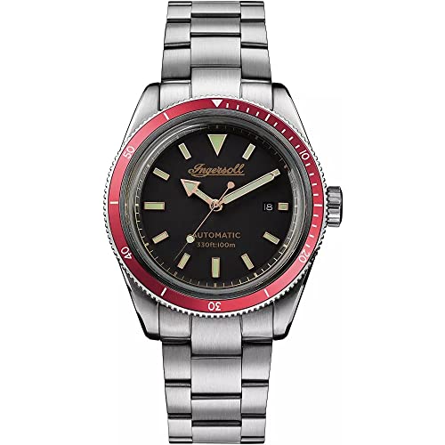 Ingersoll Scovill Mens Analog Automatic Watch with Stainless Steel Bracelet I05004
