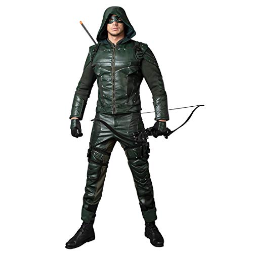 CosFantasy Season 5 Oliver Queen Cosplay Arrow Costume mp003491 (X-Large)