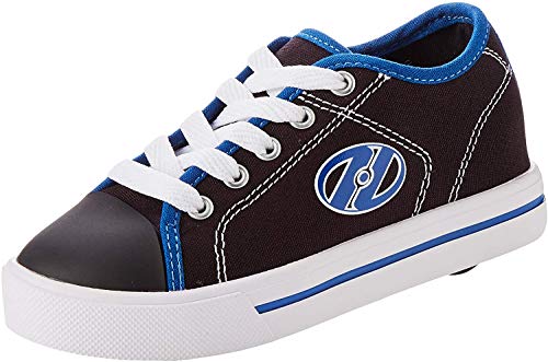 Heelys Boy's Classic X2 Trainers, Black Black White Snorkel Blue Black White Snorkel Blue, 31
