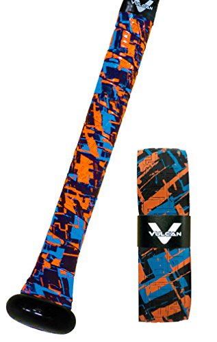 Vulcan Sporting Goods Co. 1.75mm Bat Grip,Fire & Ice