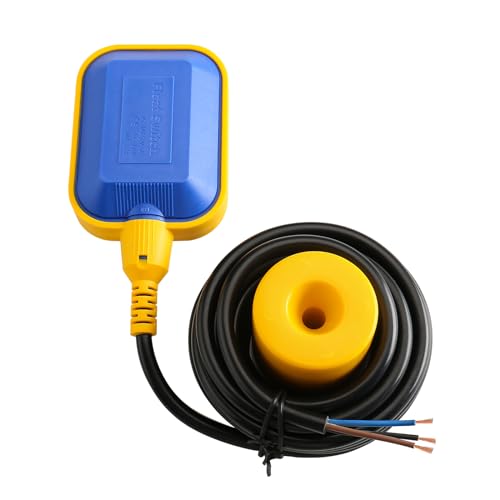 Baomain 4M 13ft Cable Float Switch Water Level Controller for Tank Pump