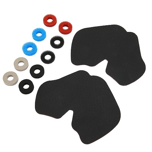 Control Handle Stickers, Sweatabsorbent, 1 Pair of Soft Rubber Pads, Easy to Install, Controller Auxiliary Sponge for Game Controllers