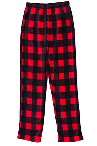 PRINCE OF SLEEP 45508-8-8 Plush Pajama Pants for Boys