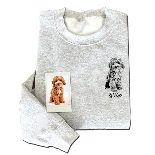 Famiheart Custom Sweatshirt Design Your Own, Personalized Dog Lover Gifts, Dog Sweatshirt For Women, Dog Mom Shirts For Women, Custom Dog Shirt, Dog Mom Sweatshirt, Dog Mom Gifts