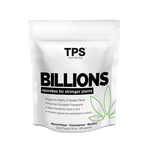TPS Billions Concentrated Microbial Root Enhancer, 100% Water-Soluble with Mycorrhizae, Bacteria and Trichoderma, 16 oz (1 Pound)