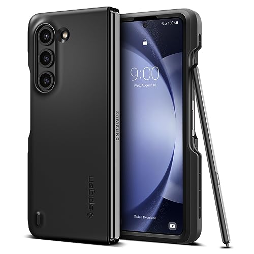 Spigen Thin Fit P Designed for Galaxy Z Fold 5 Case (2023) - Black