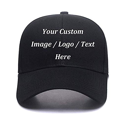 Jics Lamb Men Women Personalized Trucker Hats Customized Adjustable Snapback Baseball Caps Dad Hat Black