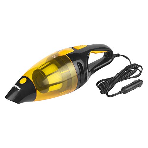 Wagan EL7207 12V Cyclone Auto Vac Portable High Power 120W Handheld Vacuums