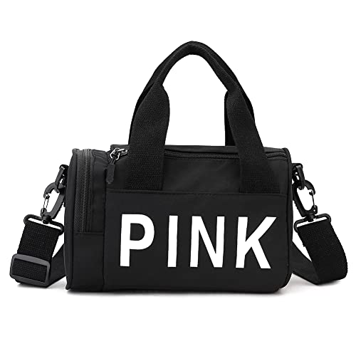 Orgonite Mini Small Crossbody Bag Gym Bag for Women Men, Cute Small Duffle Bag Aesthetic Sports Handbag, Waterproof Gym Tote Bag Portable Fitness Shoulder Bag for Sports Travel