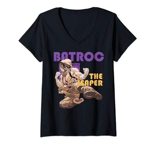 Marvel Batroc The Leaper Action Pose Portrait V-Neck T-Shirt
