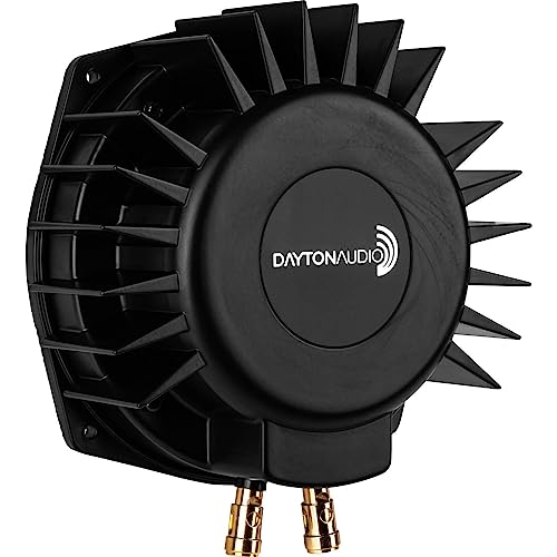 Dayton Audio BST-300EX, 300 Watts RMS,Tactile Bass Shaker, 4 Ohms Impedance - Turn Any Surface into a Speaker System - Generates Subwoofer Lows