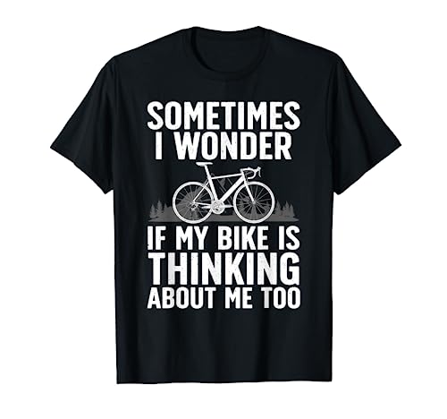Funny Cycling Art For Men Women Kids Bike Rider Track Racing T-Shirt
