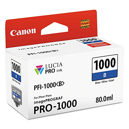 CanonInk Lucia PRO PFI-1000 Blue Individual Ink Tank
