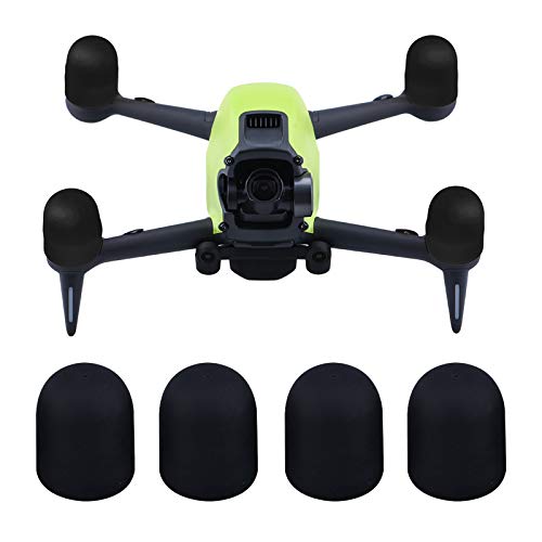 LUIKEY Cargo Drones with Camera for Adults Silicone Universal Motor FPV Aircraft Cover Protective for 4k 60fps Camera Go Pro (Black, One Size)