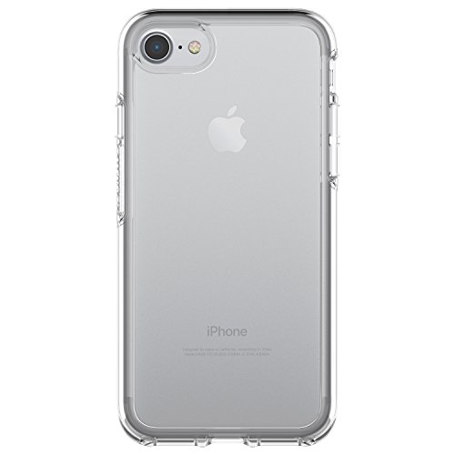 OtterBox IPhone SE 3rd/2nd Gen, IPhone 8 & IPhone 7 (not compatible with Plus Sized Models) Symmetry Series Case- CLEAR, Ultra-Sleek, Wireless Charging Compatible, Raised Edges Protect Camera & Screen