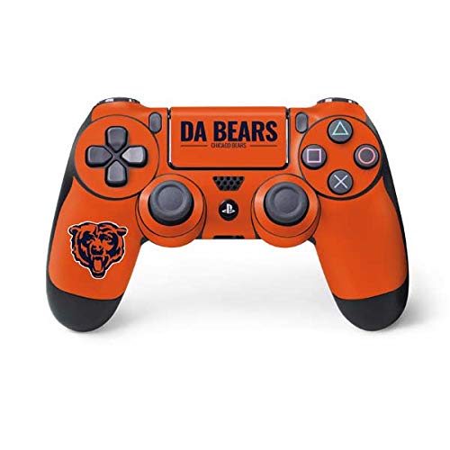 Skinit Decal Gaming Skin Compatible with PS4 Controller - Officially Licensed NFL Chicago Bears Team Motto Design