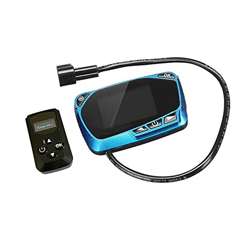 SaiDian 1Set Heater LCD Monitor Switch & Remote Control 12V/24V Clear LCD Screen Display for Car Air Diesel Heating Device Controller Set Replacement Parts