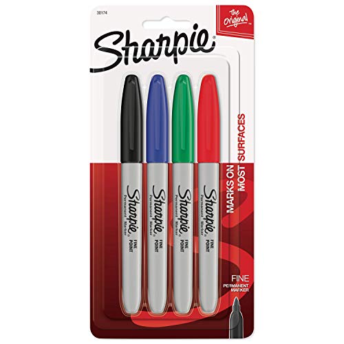 SHARPIE Permanent Markers, Fine Point