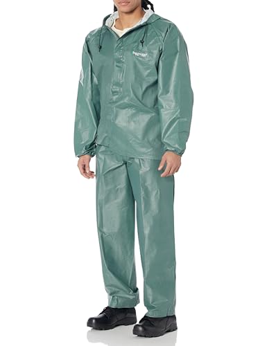 FROGG TOGGS Mens Ultra-lite2 Waterproof Breathable Suit Rainwear, Green, Large US