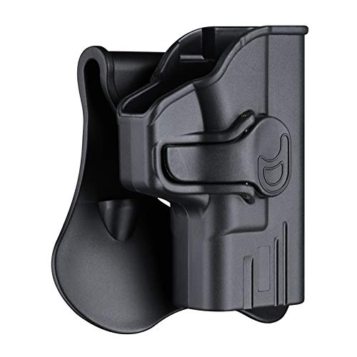 XD-S 3.3 Compact Holsters, OWB Holster for Springfield Armory XD-S 9mm/.40/.45 3.3' Barrel Only - Index Finger Released | Adjustable Cant | Autolock | Outside Waistband | Lightweight -Right Handed
