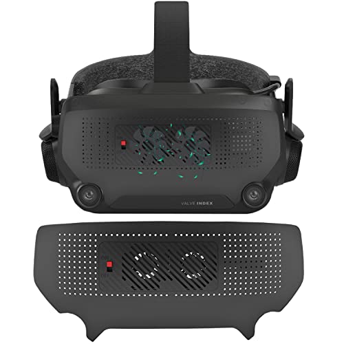 Valve Index Faceplate Dual Fan Frunk Plug and Play USB Aluminum Radiator Accessories Cooling Heat for VR Headset Preventing Fogging with Big Airflow Quiet Fans Extends VR Life by X-super Home