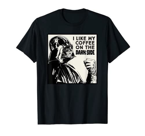 Star Wars Darth Vader I Like My Coffee On the Dark Side T-Shirt