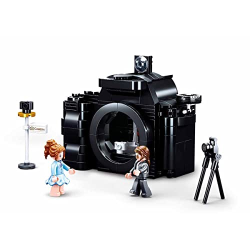 DAHONPA Camera Building Blocks, 293 Pieces Construction Brick Set,DIY STEM Toys,Collectible Model Digital Camera to Build, Gift for Kid and Adult
