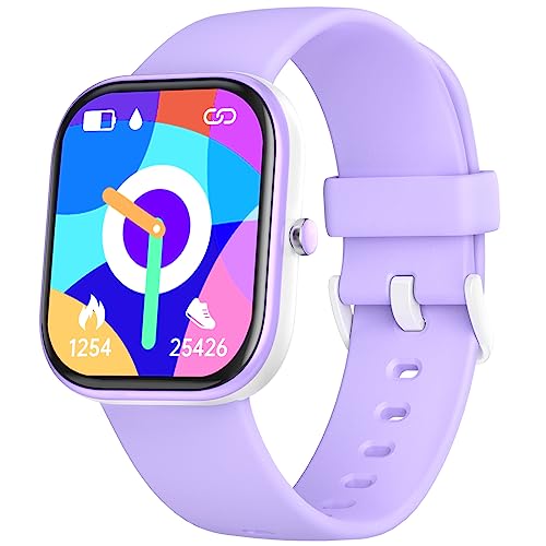 YOUSOKU Fitness Tracker Watch for Kids, IP68 Waterproof Kids Smart Watch with 1.5' DIY Dials 19 Sport Modes, Pedometers, Heart Rate, Sleep Monitor, Great Gift for Boys Girls Teens 6-14